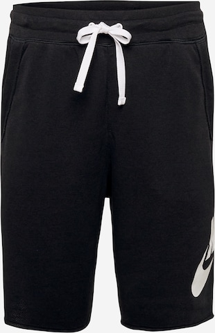 regular Pantaloni 'Club Alumini' di Nike Sportswear in nero: frontale