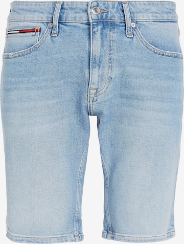 Tommy Jeans Slimfit Shorts 'Scanton' in Blau: predná strana