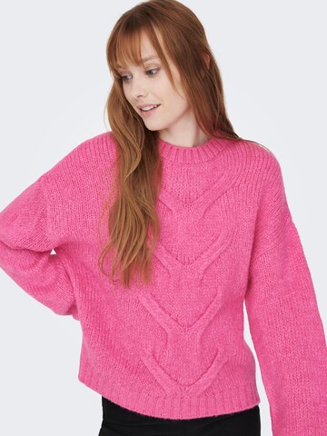 JDY Pullover 'DINEA' in Pink