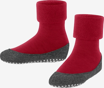 FALKE Socks 'Cosyshoe Teens' in Red: front