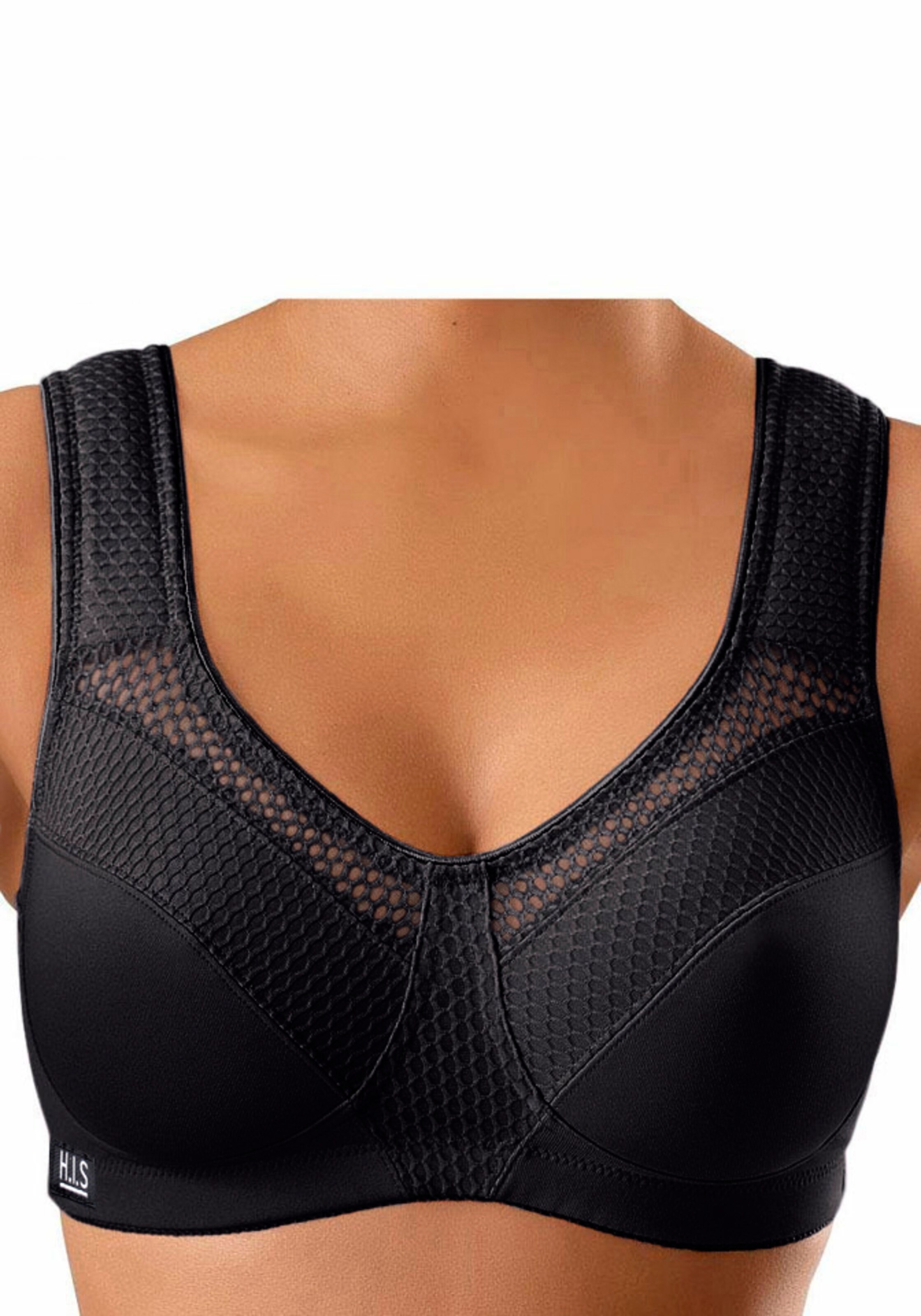 H.I.S Bustier Melltartó - fekete