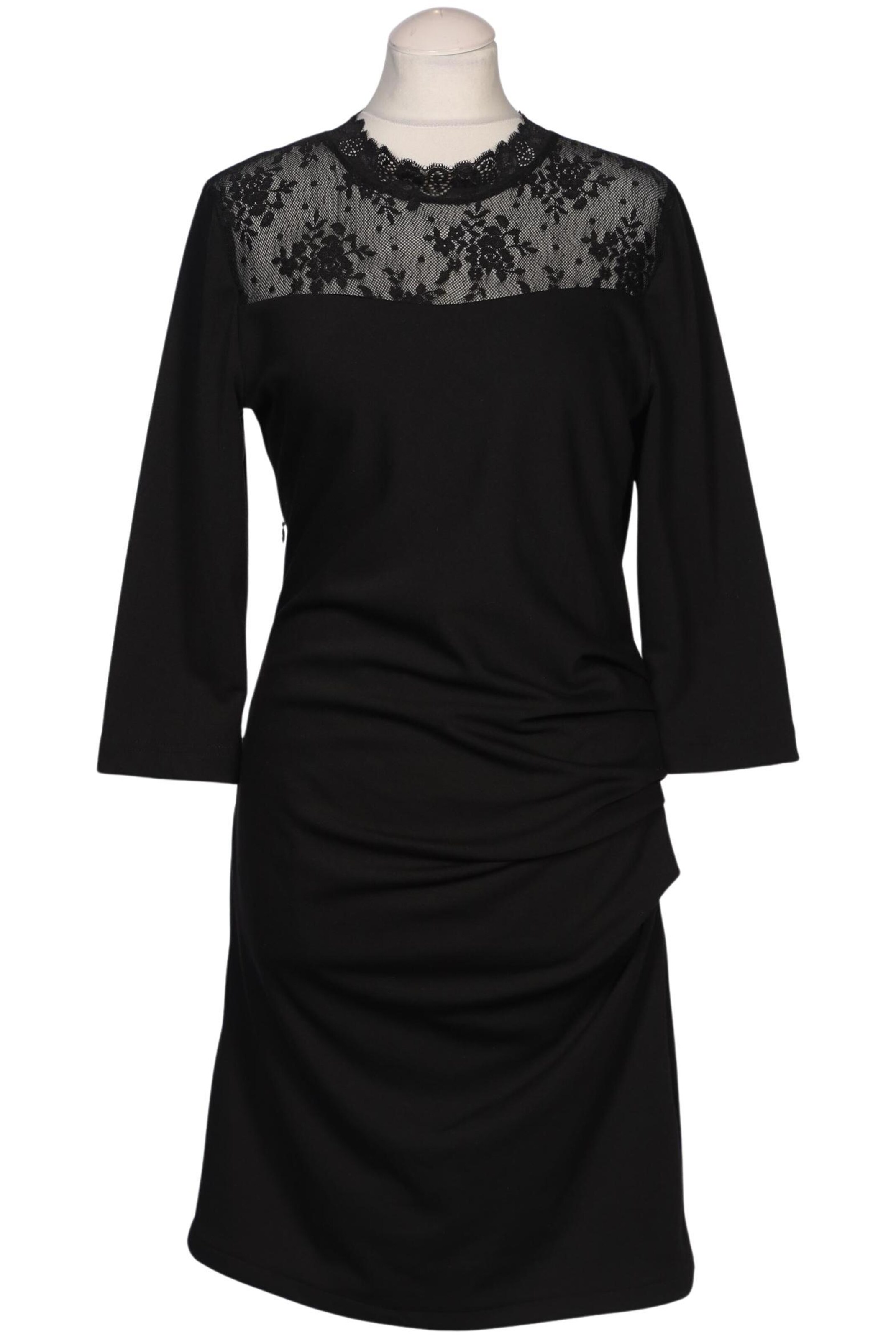 Kaffe Kleid M in Schwarz: Vorderseite