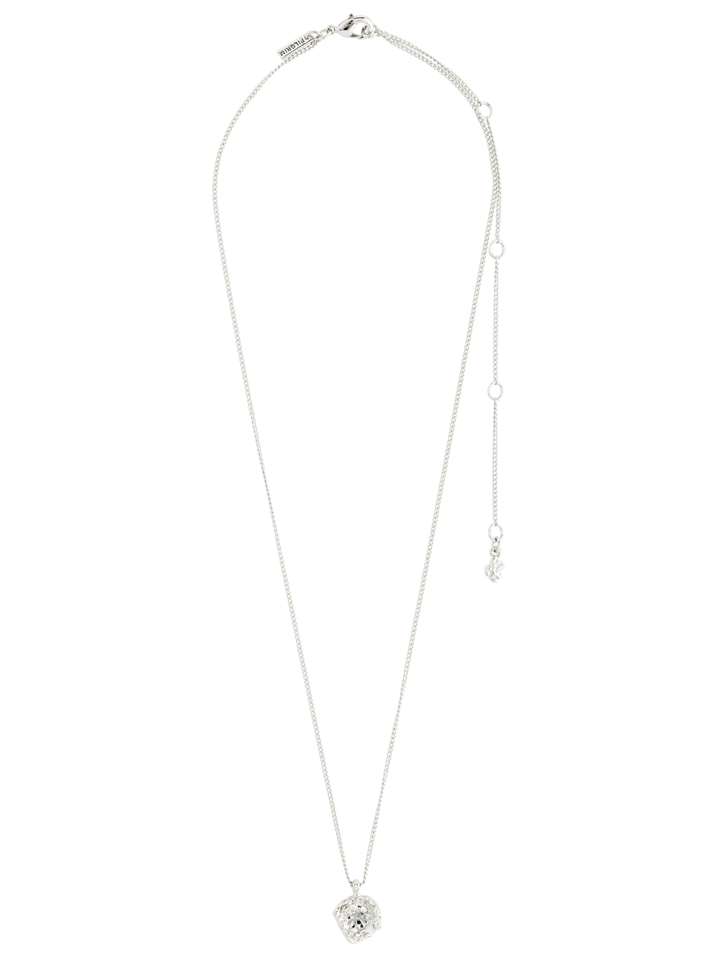 Pilgrim Retiazka 'Callum' - Strieborná: predná strana