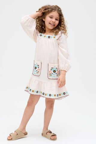 RAFFYA Kleid 'Lisa' in Beige: Vorderseite