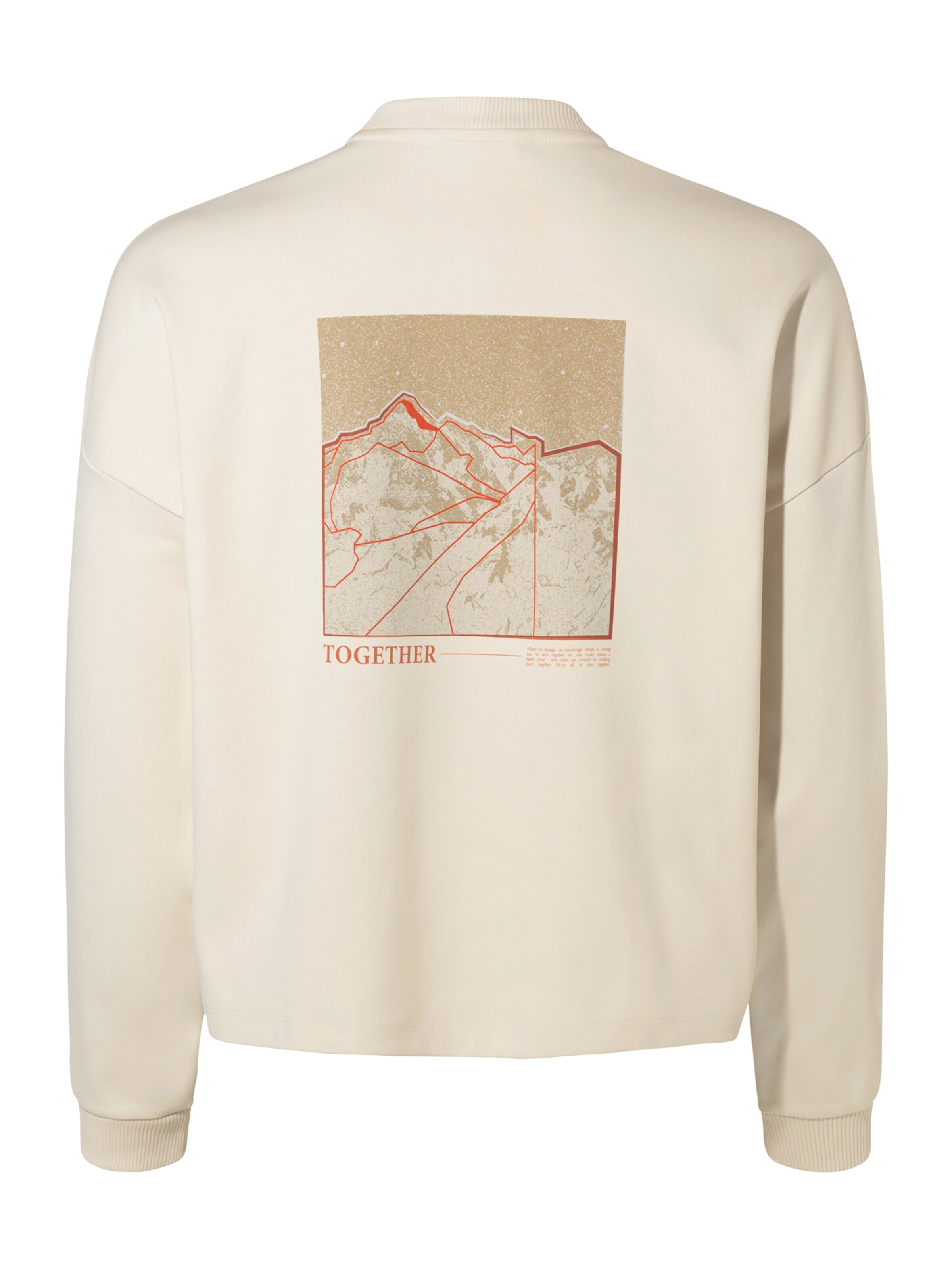 VAUDE Functioneel shirt 'Najun' in Beige