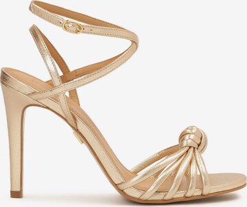 Kazar Strap Sandals in Gold