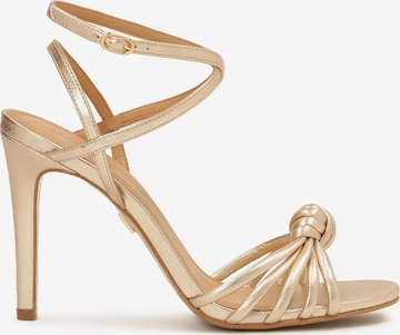 Kazar Strap Sandals in Gold