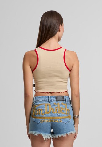 Von Dutch Originals Top 'Ashley' in Beige