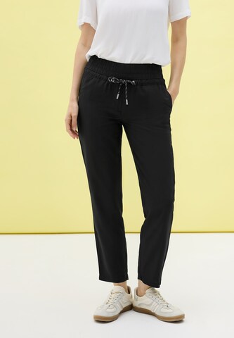 CECIL Loosefit Hose in Schwarz: Vorderseite