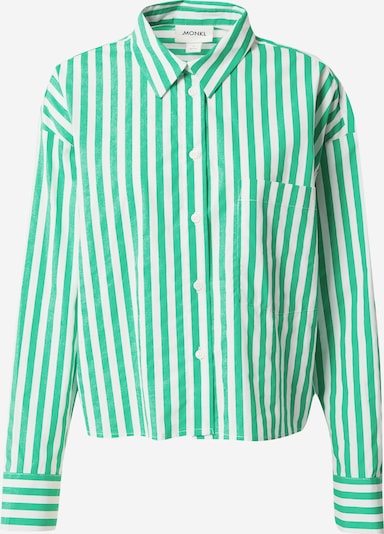 Camicia da donna Monki di colore verde / bianco, Visualizzazione prodotti