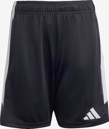 ADIDAS PERFORMANCE - regular Pantalón 'Tiro26 League' en negro: frente