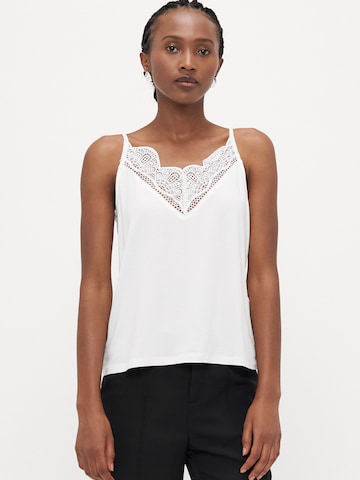 Vero Moda PetiteTop 'VMGLADYS' - bijela boja: prednji dio