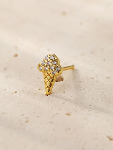 Hey Happiness - Pendientes 'Sweet Ice Cream' en oro