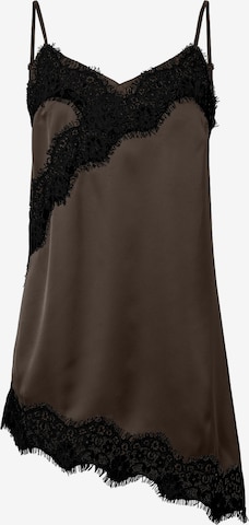 Haut 'PCARiel' PIECES en marron : devant