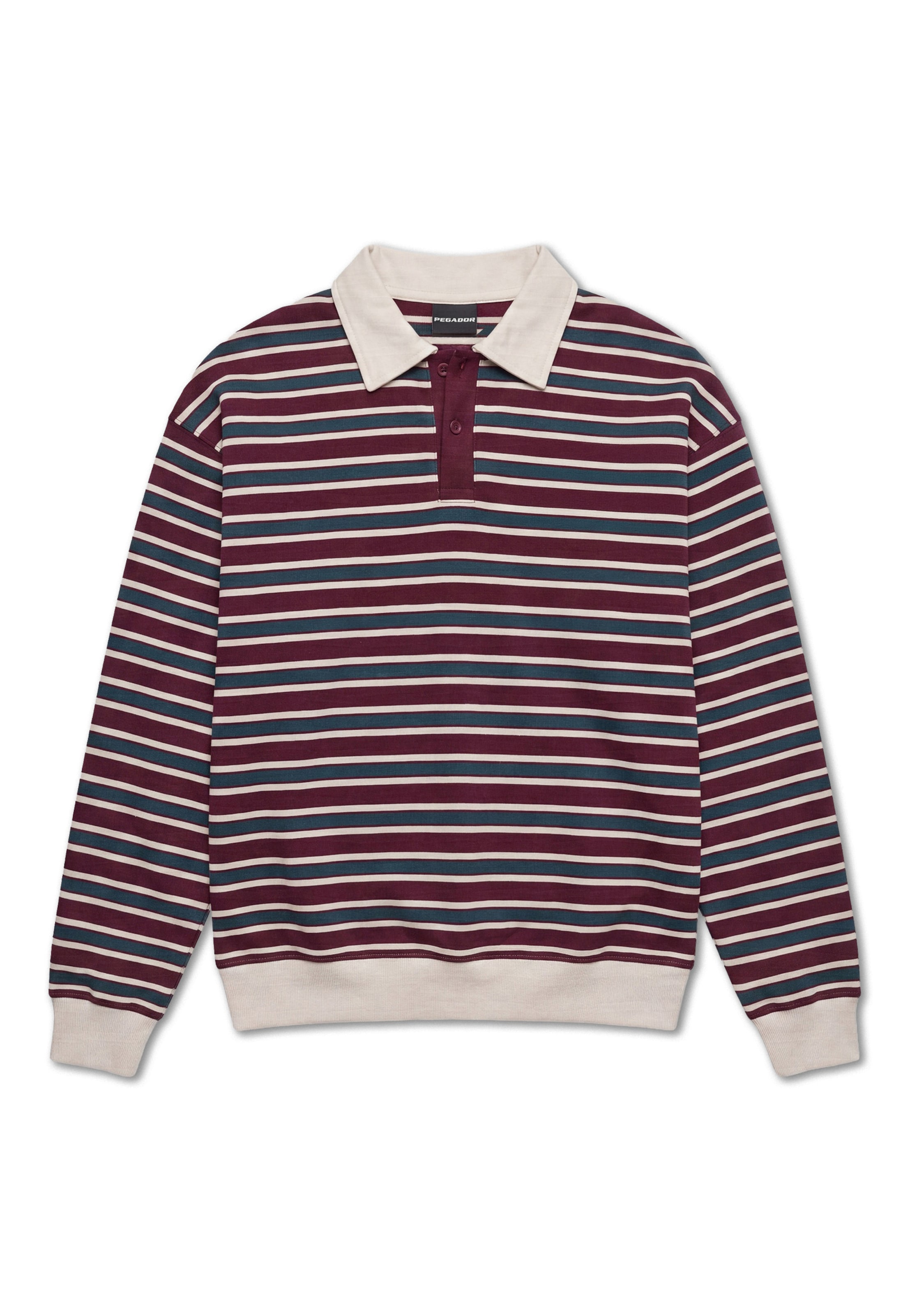 Pegador Sweatshirt 'Cannobio' in Rot: Vorderseite