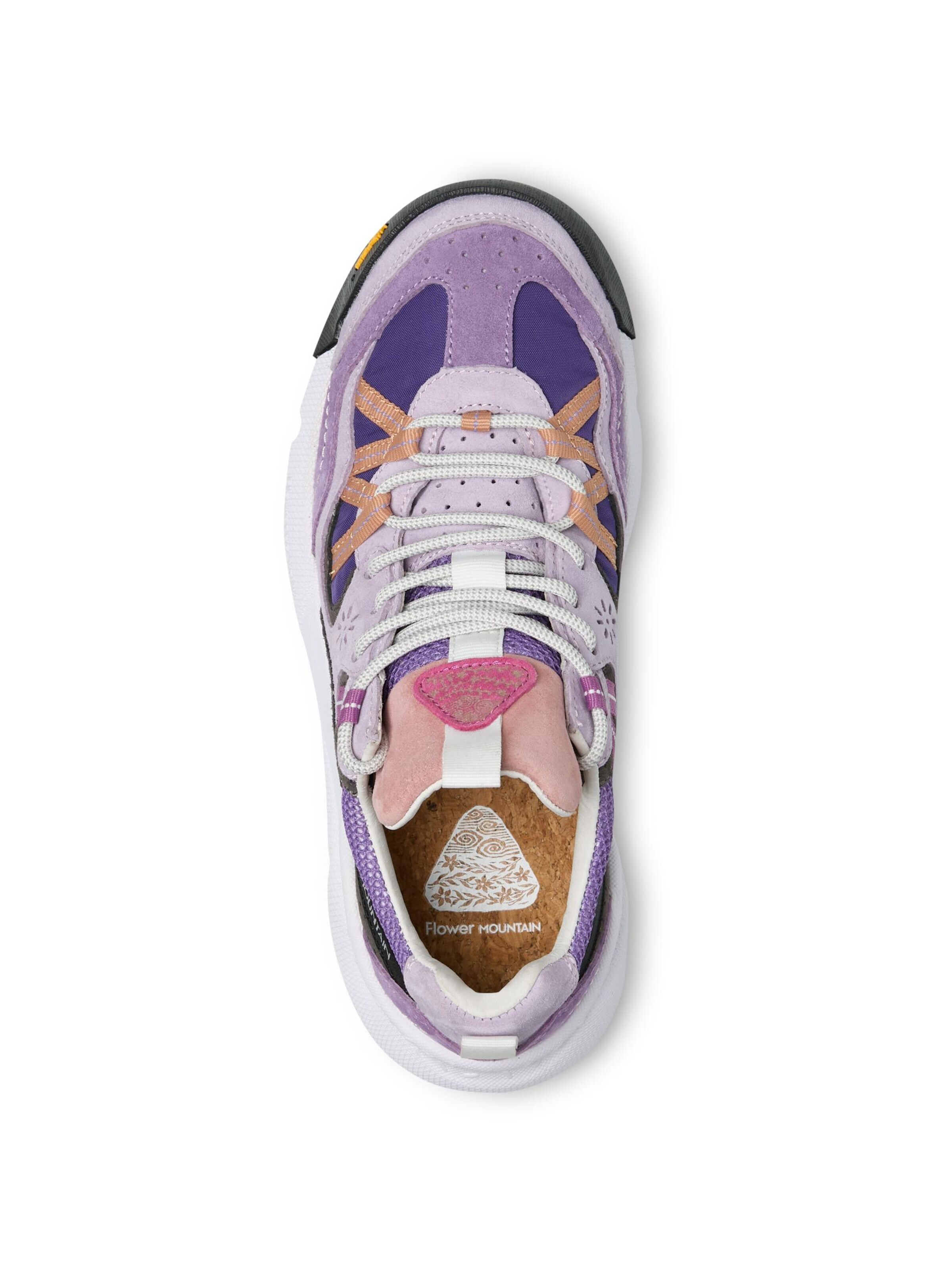 Baskets basses 'BACK COUNTRY UNI 2 WATERPROOF' Flower Mountain en violet : devant