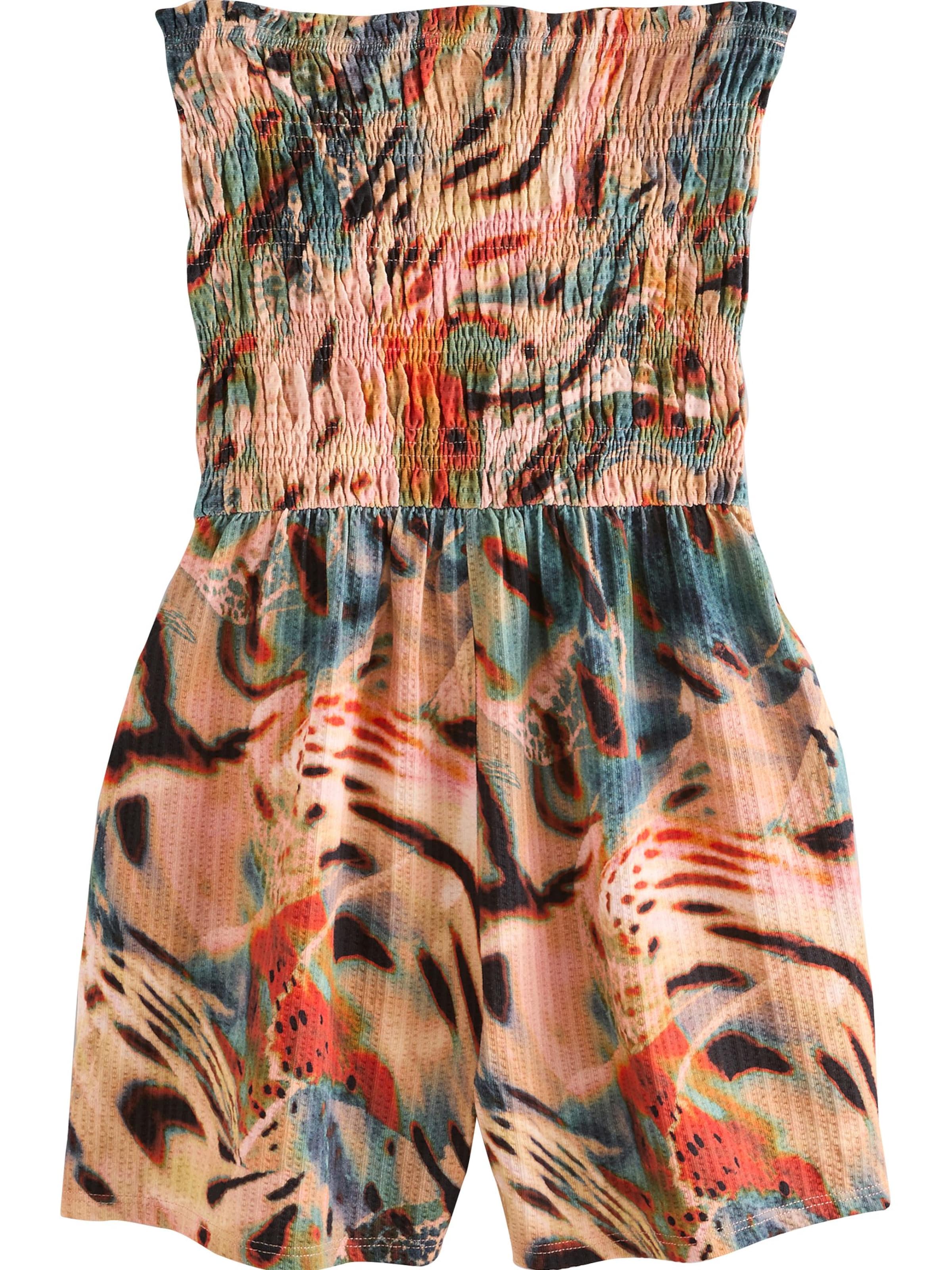 Next Jumpsuit in Petrol / mottled green / Powder / Black, Item view