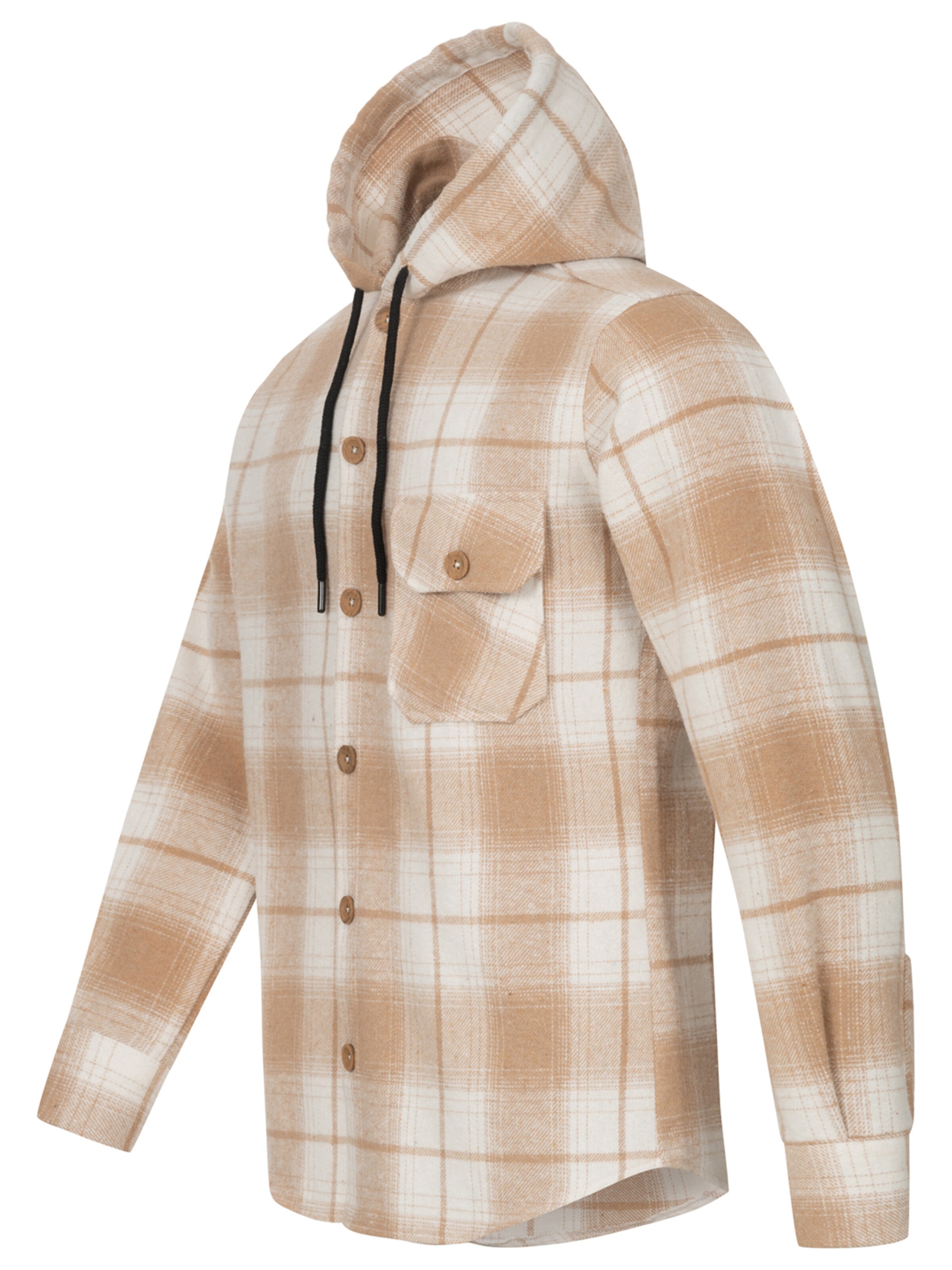 Rock Creek Comfort Fit Hemd in Beige