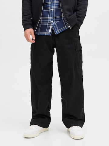 Jack & Jones Junior - regular Pantalón en negro: frente