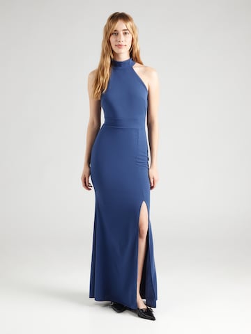 Robe 'SARA' WAL G. en bleu : devant