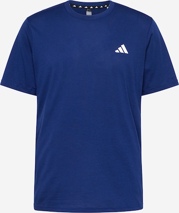 ADIDAS PERFORMANCE - Camiseta funcional 'Train Essentials Comfort ' en azul: frente