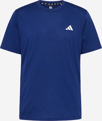 ADIDAS PERFORMANCE Sportshirt 'Train Essentials Comfort ' in Blau: predná strana