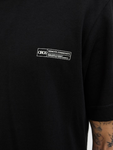 Tricou 'JORBILLYBURG' de la JACK & JONES pe negru
