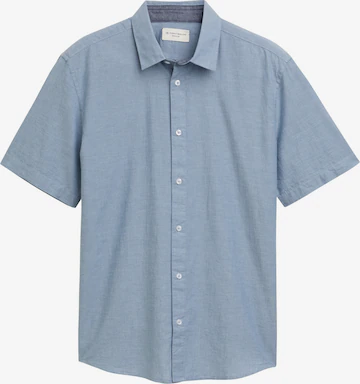 TOM TAILOR - Camisa em azul: frente
