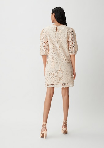 COMMA Kleid in Beige