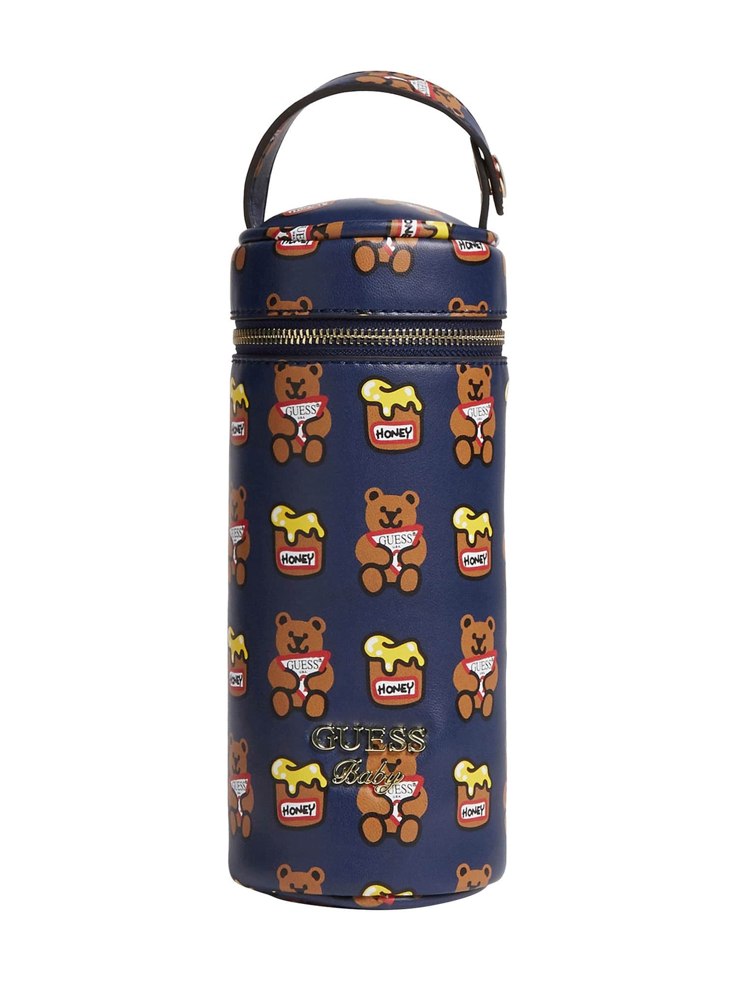 GUESS Fläschchentasche in Blau: Vorderseite