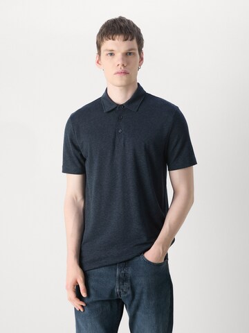 BOSS Shirt 'P-Pitton 62' in Blauw: voorkant