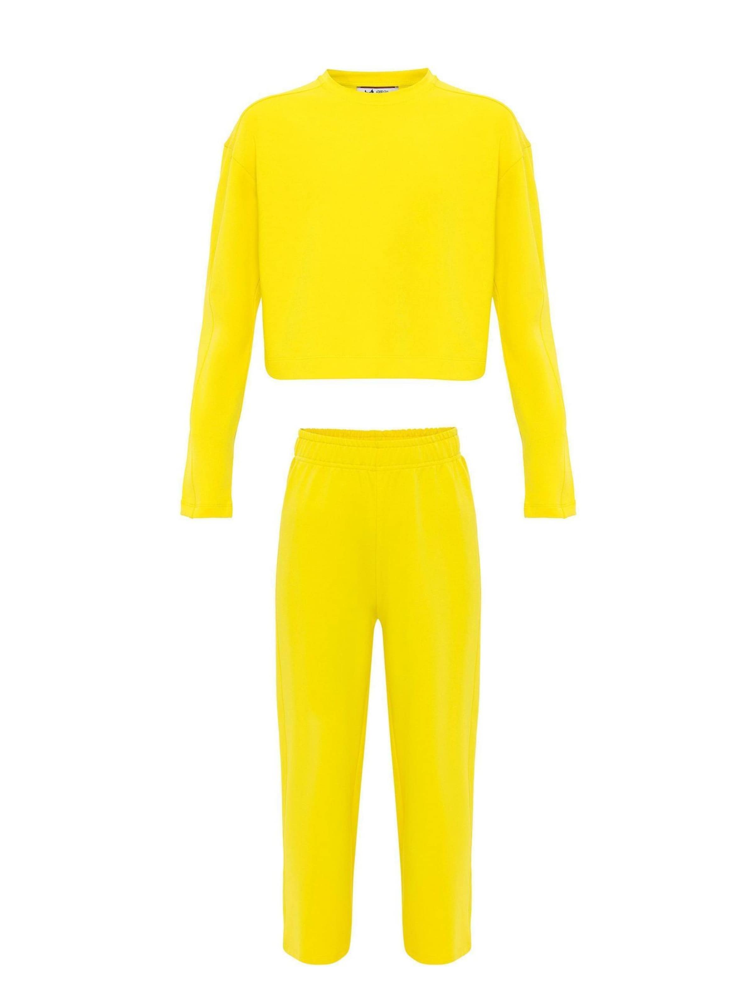 Williot Komplekt, värv kollane: eest vaates