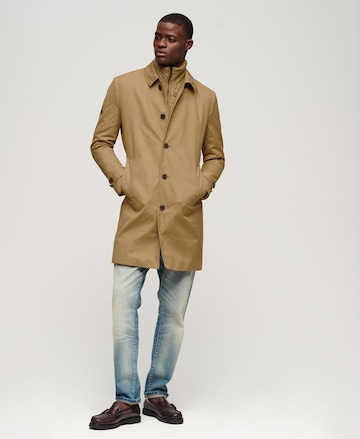 Superdry Between-Seasons Coat in Beige