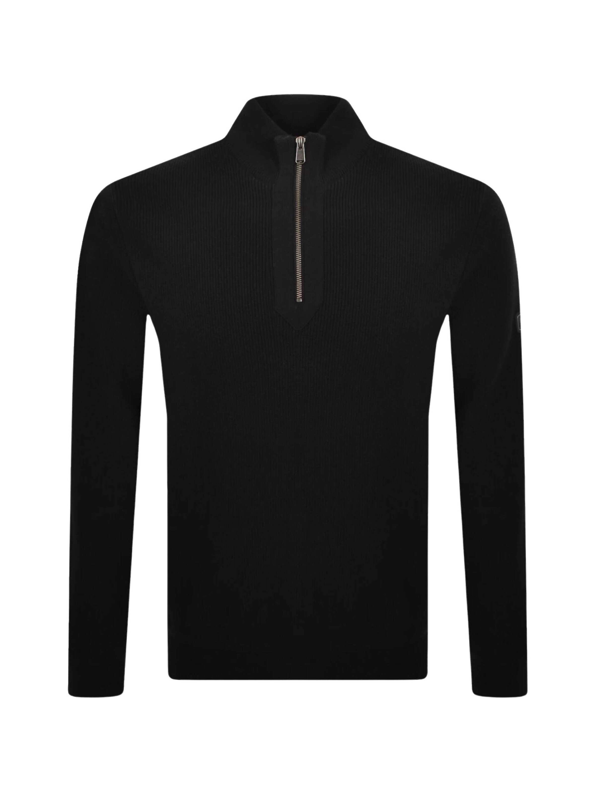 Pull-over Barbour International en noir : devant