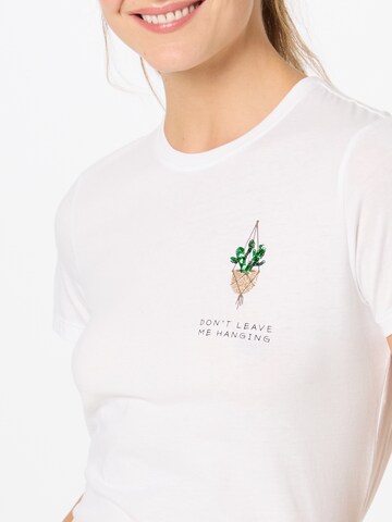 ONLY - Camiseta 'KITA' en blanco