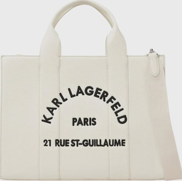 Karl LagerfeldShopper torba - bijela boja: prednji dio