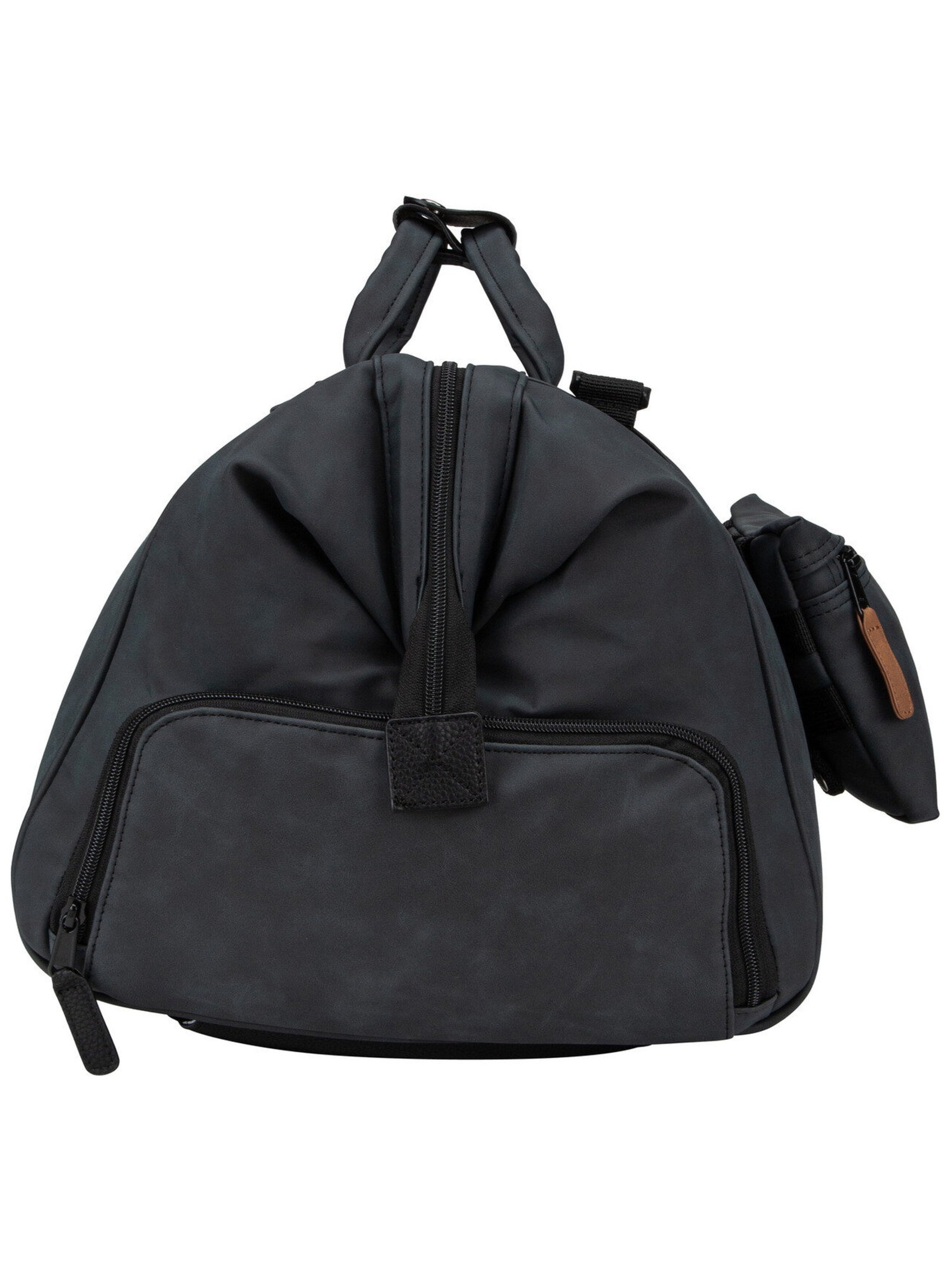 Cabaia Travel Bag 'V2 Vegan Nubuck' in Black