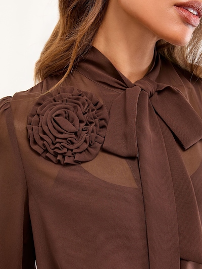 Lipsy Košeľové šaty - čokoládová, Produkt