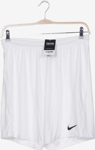 NIKE Shorts in 35-36 in White: front