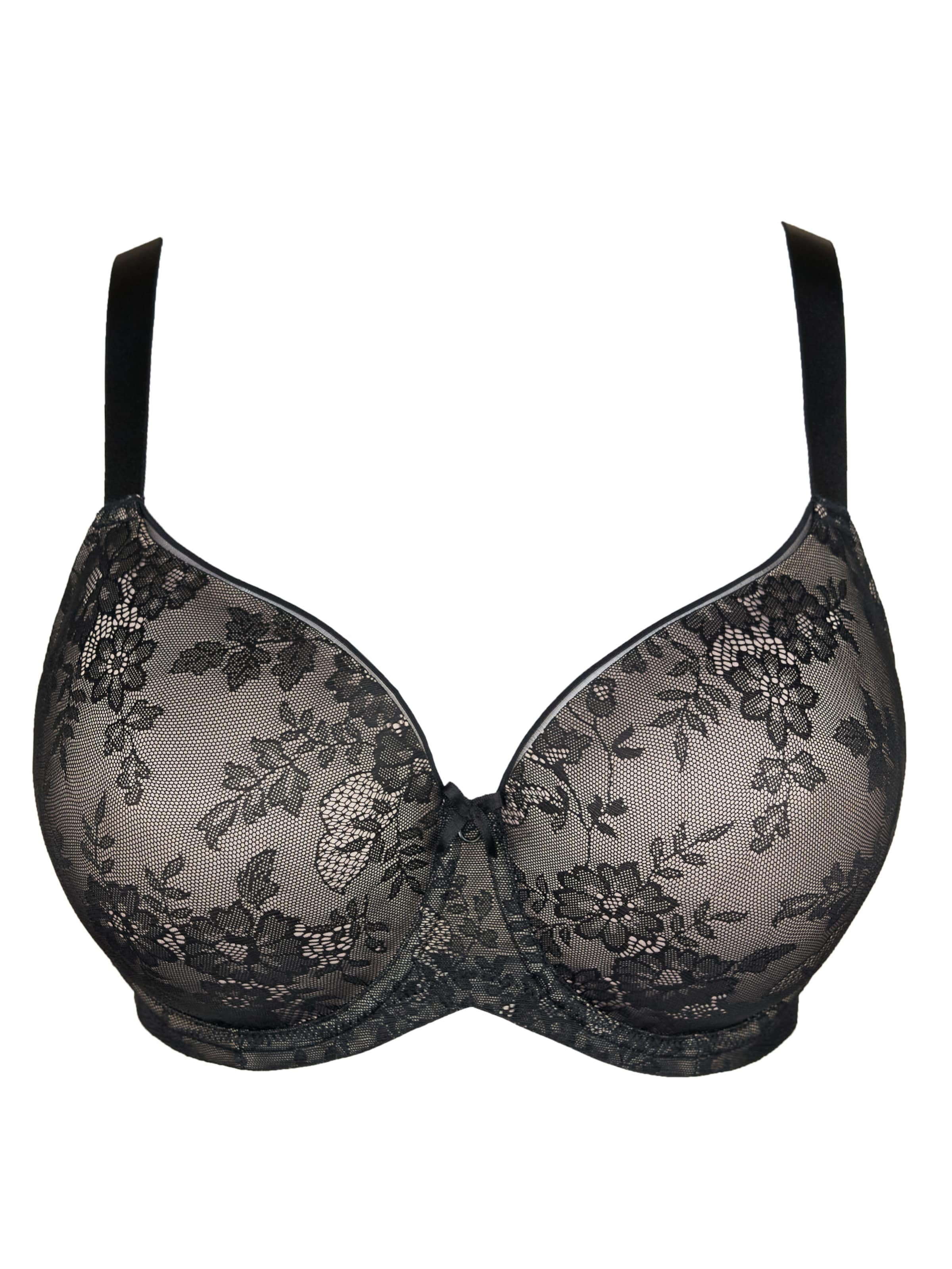 Invisible Soutien-gorge &#x27;True&#x27; SugarShape en noir : devant
