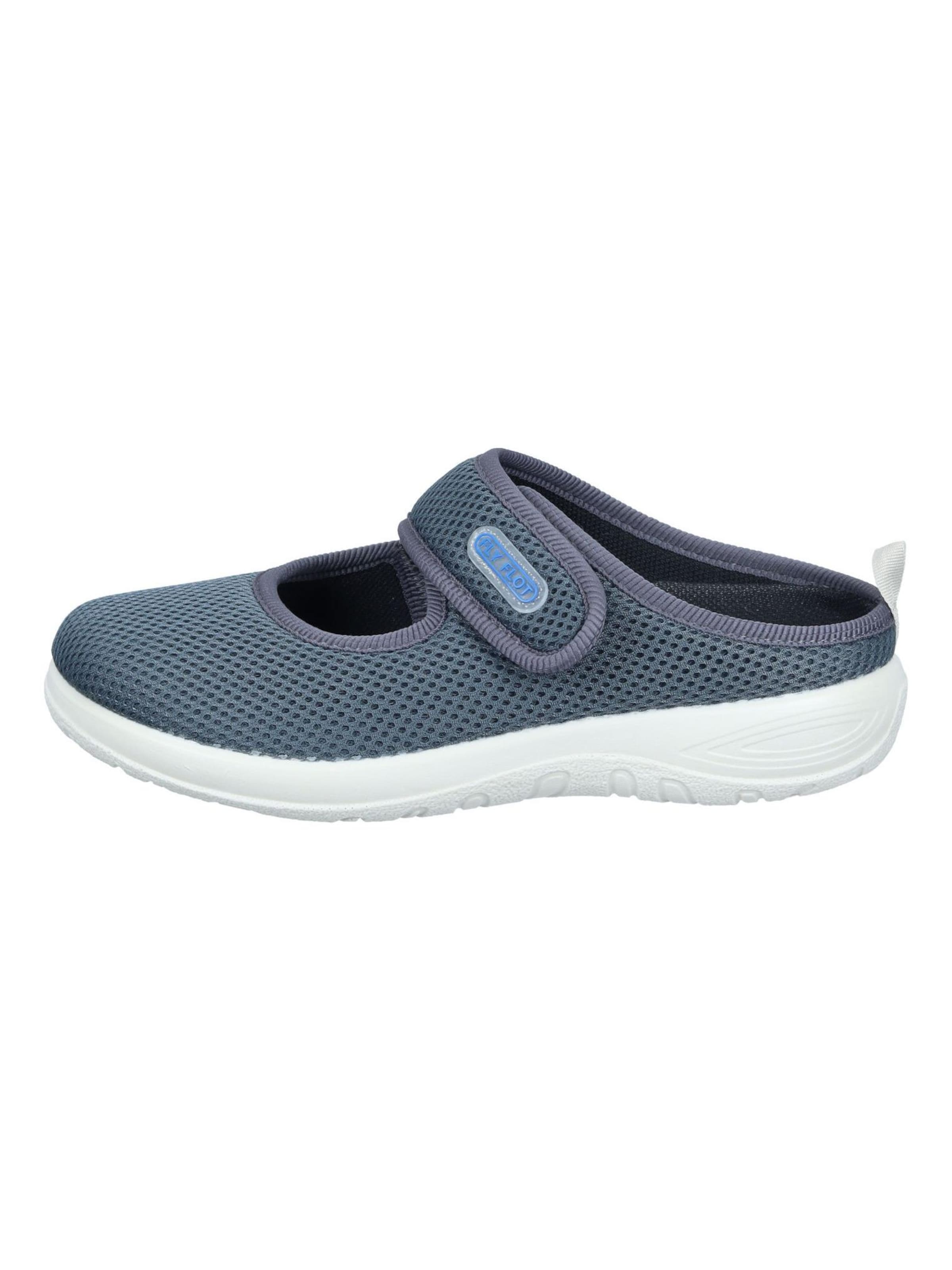 FLY FLOT Slippers in Grey