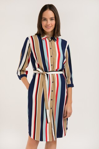 Finn Flare Freizeitkleid in Beige: Vorderseite