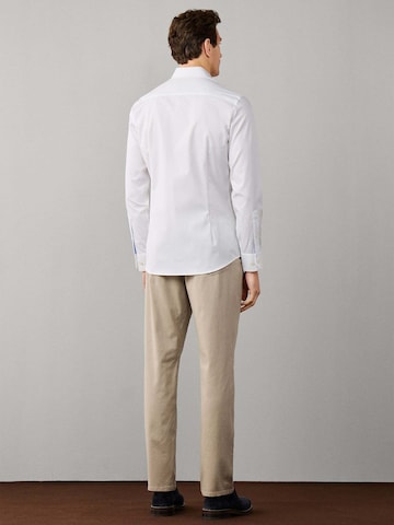 Hackett London Slim Fit Hemd in Weiß