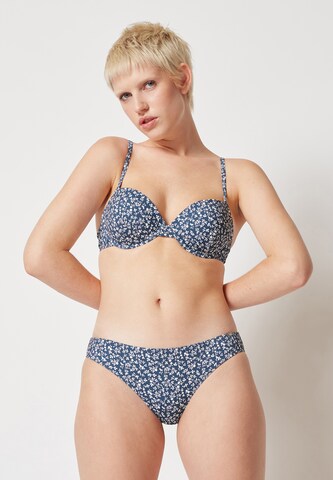 Invisible Soutien-gorge Skiny en bleu : devant