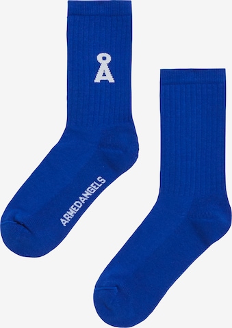 Chaussettes ARMEDANGELS en bleu : devant