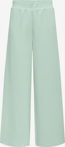 ONLY PLAY Wide Leg Sportsbukser 'ONPLounhe' i grøn: forside