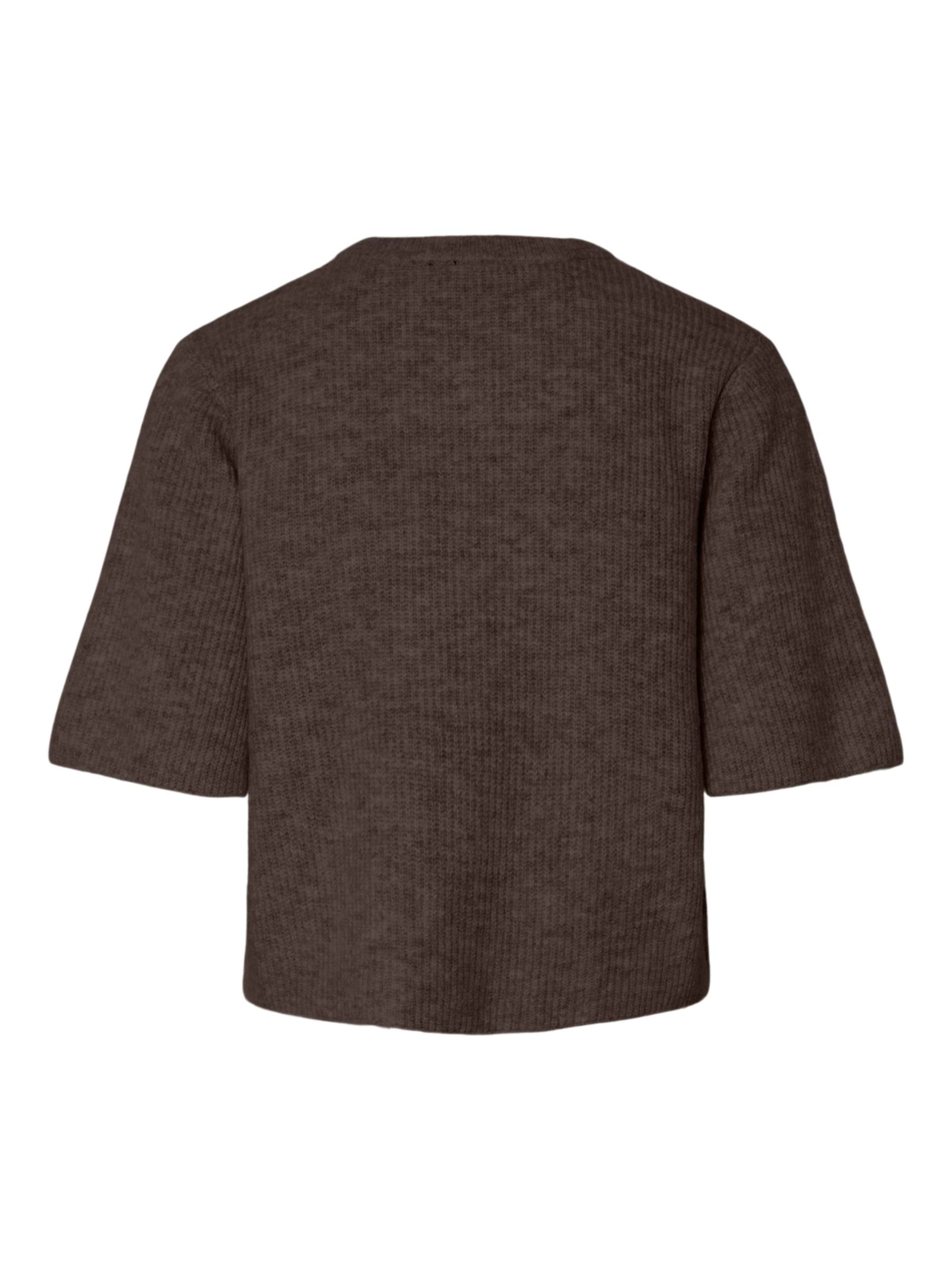 Cardigan 'PCSilly' PIECES en marron