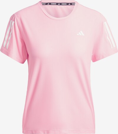 ADIDAS PERFORMANCE Функционална тениска 'Own The Run' в бледорозово / бяло, Преглед на продукта