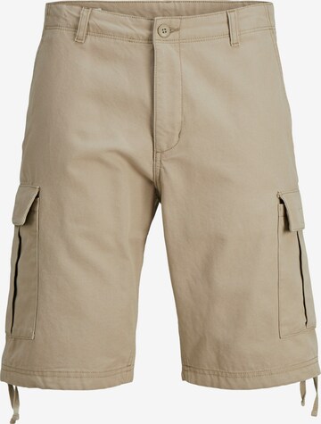 Pantalon cargo 'Cole Barkley' JACK & JONES en beige : devant