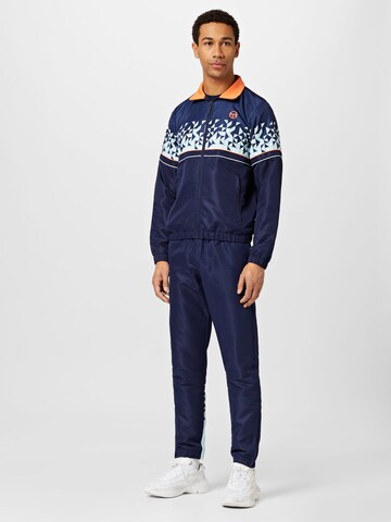 Sergio Tacchini Trainingspak 'DISPERSA' in Blauw: voorkant